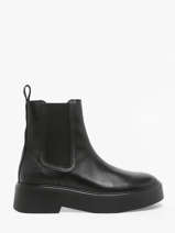 Chelsea Boots Uit Leder Tommy hilfiger Zwart accessoires 8095BDS